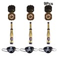thumbnail image 2 of FRCOLOR 9pcs Kids Plastic Game Toys Eye Patch Compass Telescope Set Pirate Eye Mask Cosplay Pirate Dress Up Set Costume Accessory for Child(3pcs Eye Patch, 3pcs Compass, 3pcs Telescope), 2 of 4