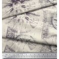 thumbnail image 3 of Soimoi Modal Satin Fabric Elephant & Wheel Panel Print Fabric by Yard 42 Inch Wide, 3 of 3