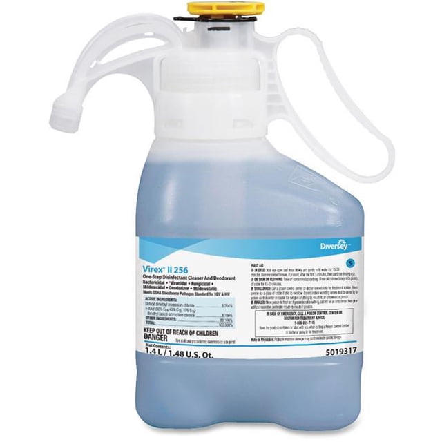 Virex II 256 0.37 gal Disinfectant Cleaner - Blue