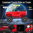 thumbnail image 4 of Costway 24V 2 Seater Ride on Car for Kids Licensed Toyota LC250 Ride on Truck with Remote, 4 of 10
