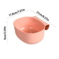 thumbnail image 3 of White Plastic Storage Bins For Pantry Organization With Four Handles, 3 of 6