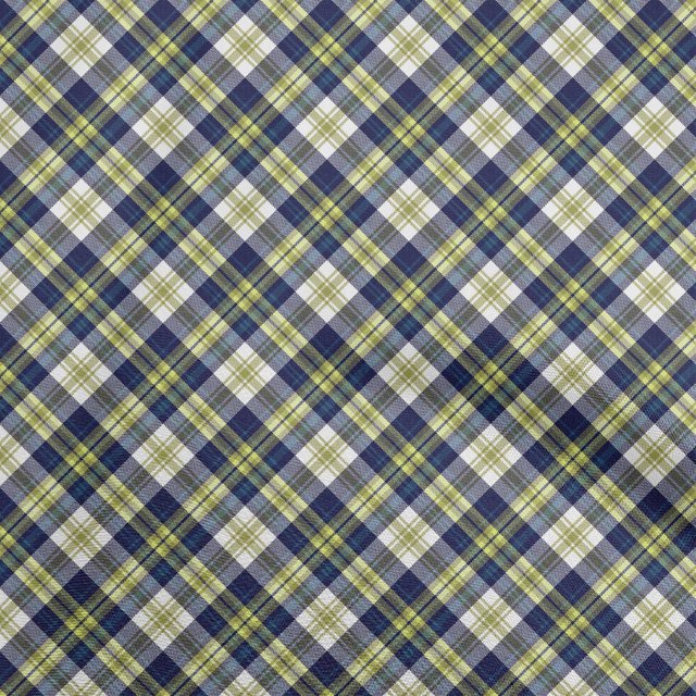 oneOone Silk Tabby Dark Blue Fabric Check Fabric For Sewing Printed Craft Fabric By The Yard 42 Inch Wide
