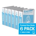 thumbnail image 1 of Davis Group, Easyview Premium, D Ring, Customizable, View Binder, 6 Pack, 2", 1 of 3