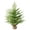 A, variant on Norfolk Pine Tree with Linen Base, Tabletop Christmas Tree with Real Touch Artificial Branch Tips for Front Porch Kitchens Home Indoor Outdoor Xmas Decor, 1 Pcs, 23.62 Inches