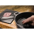 thumbnail image 4 of Coghlan's 3-Piece Cast Iron Cleaning Kit: Chainmail Scrubber, Polycarbonate Scraper & Dual Cloth, 4 of 6