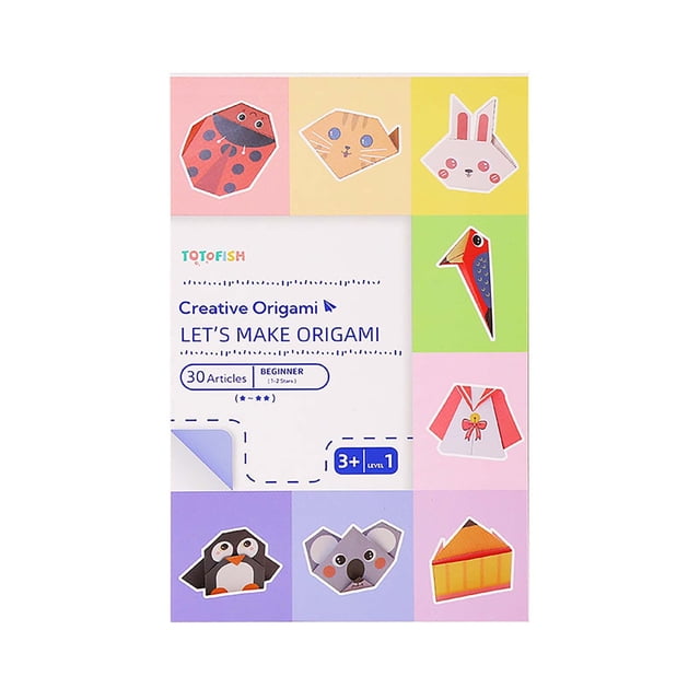 Premium Origami Paper Set - Vibrant Rainbow Hues for Precision Folding, High-Quality Crafting, Educational DIY Activity for Kids and Adults, Perfect for Creative Projects