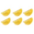 thumbnail image 1 of Lemon slice simulation fruit fake fruit diameter artificial plastic realistic photography props, 1 of 18