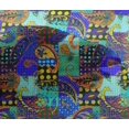 thumbnail image 5 of oneOone Viscose Chiffon Sea Green Fabric Paisley Patchwork Sewing Craft Projects Fabric Prints By Yard 42 Inch Wide, 5 of 5