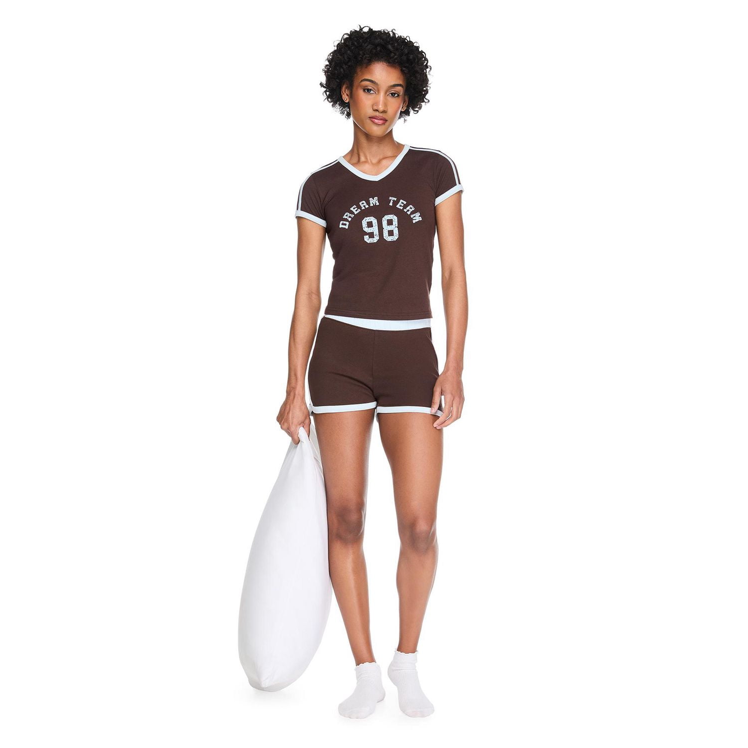 Pyjama 2 pièces No Boundaries pour femmes