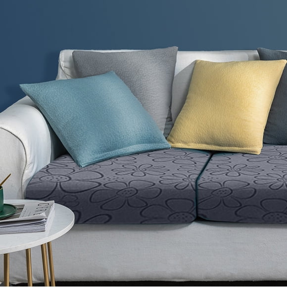 Feltree Patterned Sofa Slipcover for Furniture Protection - Stretch Reversible Cover with Easy Install, Pet-Resistant Washable Fabric, Size W50-65cm