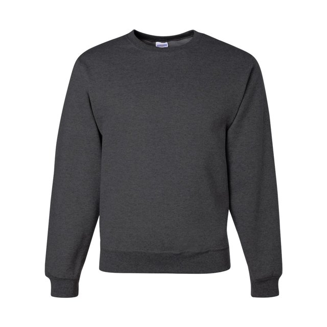 NuBlend Crewneck Sweatshirt, XL, Black Heather
