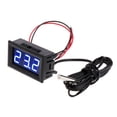 thumbnail image 1 of Digital 12V LED Temperature Monitoring Thermometer Meter w/ Temp Probe, 1 of 8