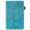 thumbnail image 4 of Tree of Life Embossed Case for Lenovo Tab m11/k11 Plus Stand, Card Slots, Stylus Loop Blue, 4 of 5