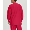 thumbnail image 3 of Landau Essentials Vestes de Sarrau à 5 Poches pour Hommes - Coupe Classique Décontractée, Col Ras du Cou, devant à Boutons-Pression, Sarraus d'Échauffement 7551, 3 of 5