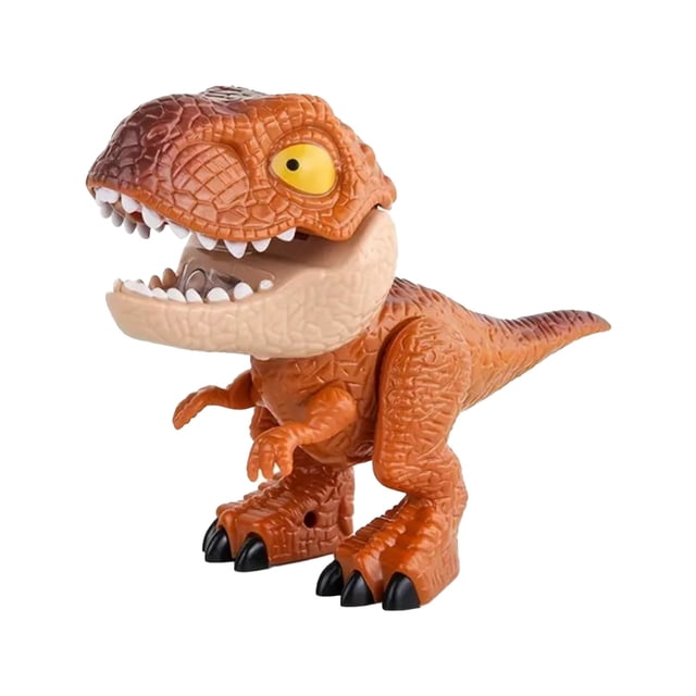 5 In 1 Dinosaur Themed Stationery Kit With Pencil Sharpener Eraser Flexible Ruler And Stapler For School Supplies