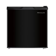 Frigidaire 1.6 Cu. ft. Compact Refrigerator with Freezer Compartment, Black Mini Fridge for Bedroom, Dorm, Office, Apartment