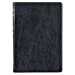 KJV Bible Sainte, Grande Impression Mince Cuir Pleine Fleur Édition Lettre Rouge - Ruban Marqueur, Version King James, Noir