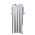 thumbnail image 1 of Birdeem Robes for Men Cotton Pajama Mens Loose V-Neck Solid Color Thin Home Pajama, 1 of 1