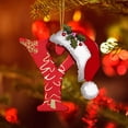 thumbnail image 5 of LSLJS 26 Letters Christmas Tree Decoration Pendant Christmas Tree Ornaments Personalized DIY Christmas Ornaments Christmas Decorations Xmas Tree Hanging Decor, 5 of 5