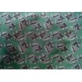 thumbnail image 4 of oneOone Cotton Silk Fabric Leaves & Floral Block Print Fabric BTY 42 Inch Wide, 4 of 4