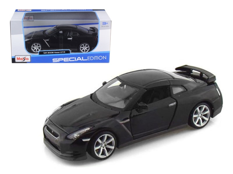 Maisto 2009 Nissan GT-R R35 Black 1/24 Diecast Model Car by Maisto
