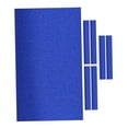 thumbnail image 3 of jinwen Billiards Table Cloth, Pool Table Cushion Set, Professional Snooker and 6 Pieces Strips Billiard Pool Tablecloth Billiard Cloth, S Blue, 3 of 9