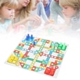 thumbnail image 1 of Plastic Chess Game Set, Children Fun Board Game Chess Portable Wear Resistance Chessboard Game Toy Hunting Backpacks for Party Hunting Bags, 1 of 8