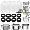 thumbnail image 2 of 12PCS Cats Water Fountain Replacement Filters & Pre-Filter Sponges for Automatic Pet Fountain Dog Water Fountain, 2 of 6