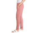 thumbnail image 3 of Hanes Womens EcoSmart Fleece Joggers, S, Mauve, 3 of 4