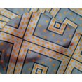 thumbnail image 4 of oneOone Silk Tabby Fabric Diamond|Triangle & Check Geometric Printed Craft Fabric BTY 42 Inches Wide, 4 of 4