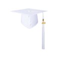 thumbnail image 1 of GDREDA Men's Hat Graduation Hat School Unisex Student Graduation Cap For Adult，White, 1 of 4
