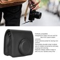 thumbnail image 3 of Retro PU Leather Camera Case, Perfect Fit Shockproof PU Leather Protective Case  for Camera Accessories Brown,Black, 3 of 5