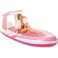 thumbnail image 4 of Intex Pink Paradise Boat Float, Inflatable Pool Float for Adults, 96” x 47”, 4 of 6