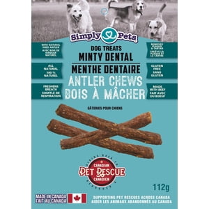 PRODUCT OF CANADA - Simply Pets Des fourmis naturelles pour chiens, 2 Boîte (112g)