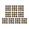 thumbnail image 1 of simhoa Multipurpose Eid Mubarak Stickers Labels Diary Stickers for Banquet Party Events D, 1 of 8