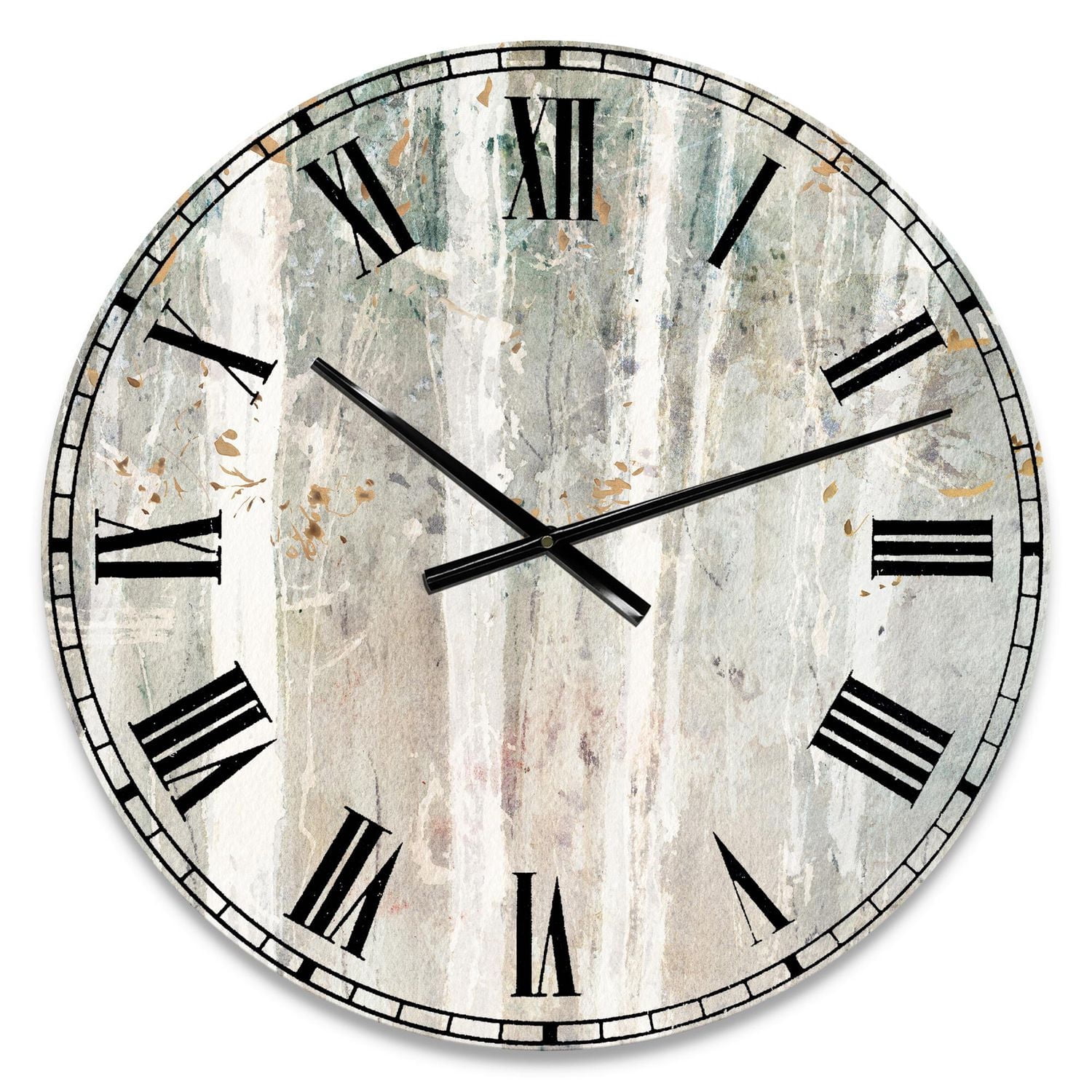 Designart Une promenade dans les bois dans la forêt V horloge murale