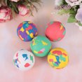 thumbnail image 4 of BRIGHTFUFU 12pcs Bouncy Balls Party Favors EVA Assorted Color Elastic Fun Leisure Activity, 4 of 4