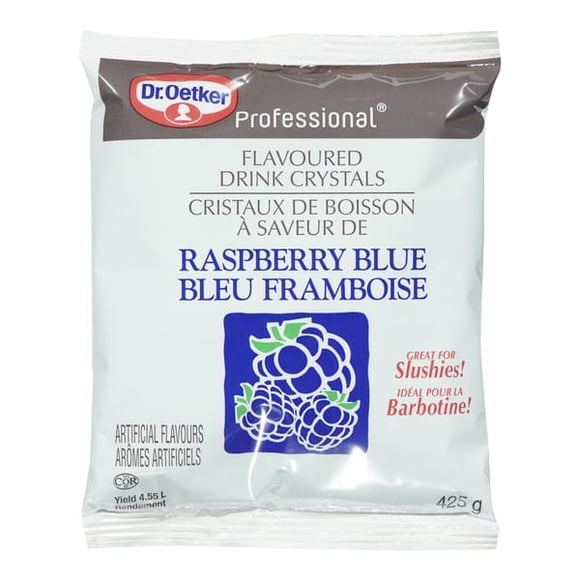 Dr Oetker Mélange de Cristaux Bleu Framboise Saveur 425 G/15 Oz