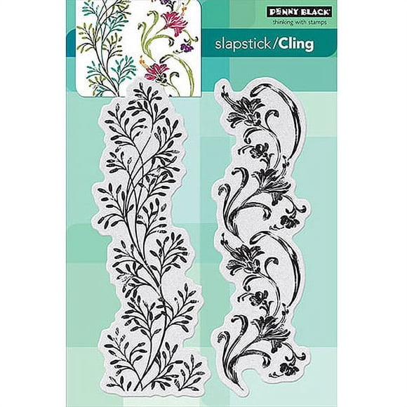 Penny Black Twirls Decorative Stamp