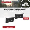 thumbnail image 4 of Yakima Light Mounting Brackets Steel Light Mount for Warrior Baskets, Black, 4 of 9