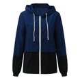 thumbnail image 1 of Faithtur Veste de Pluie Pliable pour Femmes Coupe-Vent à Capuche, 1 of 6