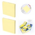 thumbnail image 2 of Today Sales 2Pcs Sticky Notes 3x3 Inches, Strong Adhesive, Clean Removal, Recyclable Easy to Post for Home, Office, Notebook Back to Schools - Green, 2 of 9