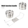 thumbnail image 4 of Steamer Basket, Sturdy Safe Stackable Steamer Pot, Stainless-Steel  for Vegetables Rice, 4 of 7