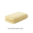 thumbnail image 3 of Meitianfacai Towel Thickened Soft Absorbent Plain Color Household Wash Face Gift Towel, Beige, 3 of 6