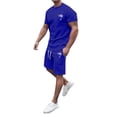 thumbnail image 1 of Men's Suits Quick-Dit Summer Tracksuit for Everyday Casual Outdoor Travel Performance Athletic Set, 1 of 5