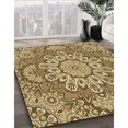 thumbnail image 3 of Ahgly Company Machine Washable Indoor Rectangle Transitional Yellow Orange Area Rugs, 4' x 6', 3 of 7