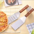 thumbnail image 4 of 3 pcs/set Stainless Steel Pizza Shovel Lifter Cutter Grill Turner Baking Spatula Cooking Tools, 4 of 14