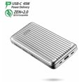 thumbnail image 1 of Zendure 10,000 mAh Crush-Proof Chargeur Portable, Argent, 1 of 5