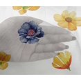 thumbnail image 4 of oneOone Viscose Chiffon Fabric Flower Watercolor Printed Craft Fabric BTY 42 Inch Wide, 4 of 4