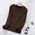 thumbnail image 2 of Pyjama en Flanelle pour Femmes, Haut de Pyjama Décontracté à Manches Longues en Flanelle, Haut pour Femmes, 2 of 9